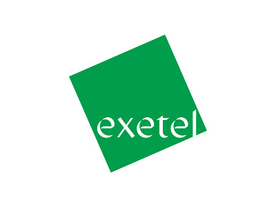 Exetel logo branding logo logo design logotype telecommunications typography