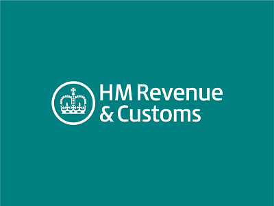 HM Revenue & Customs logo branding government logo logo design logotype symbol tax typography