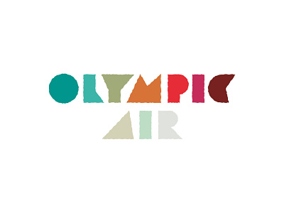 Olympic Air logo airline branding commercial logo logo design logotype typography