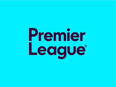 Premier League logo branding football logo logo design logotype sport typography