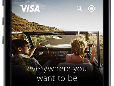 USA.Visa.com – Mobile First responsive site mobile first responsive design visa web website