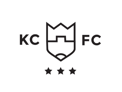 Kings County FC county crest crown design emblem king logo mark soccer stars