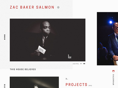 Take two on concept board for director in Chicago chicago courier director mood board theatre ui ux website website design