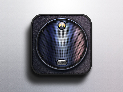 New Speaker Icon circle icon ios music sound speaker tech