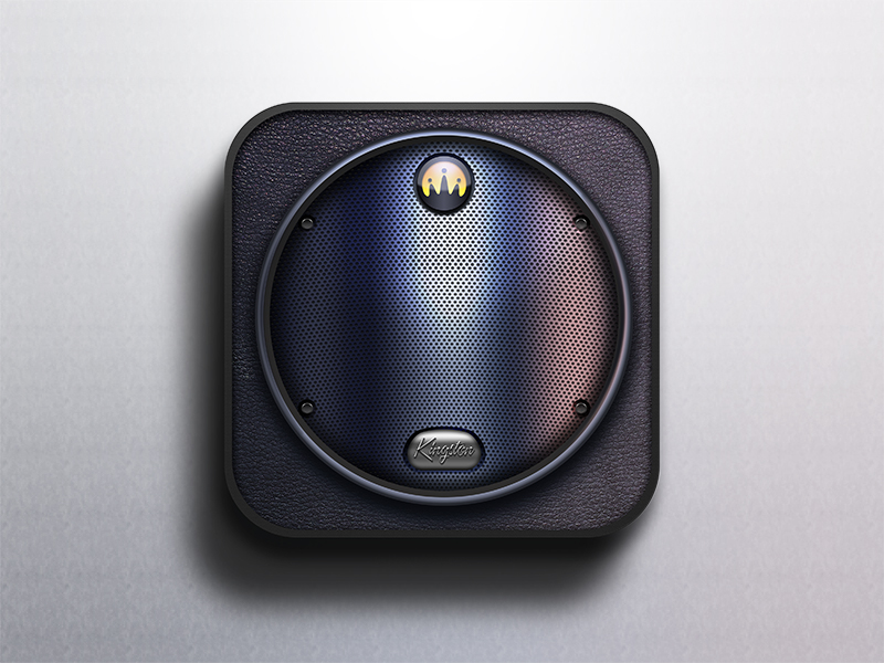 New Speaker Icon by Noah Kingston on Dribbble