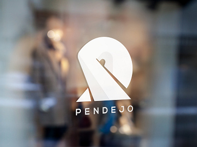 Pendejo [window impression] branding design flat illustration logo vector