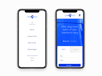 Car4you - web branding design flat logo ui ux web website