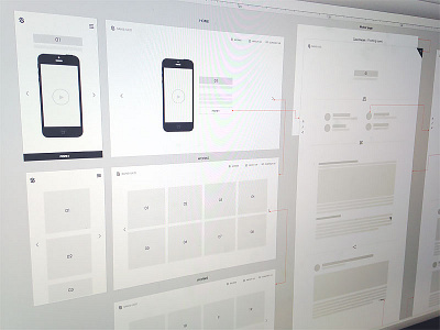 Interactive prototypes-WEB ue ui ux