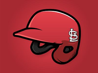 15 min Practice Vector baseball cardinals design helmet ian illustration louis mlb st steele stl vector