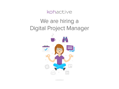 We're Hiring! agency chicago design hiring jobs kohactive manager project web