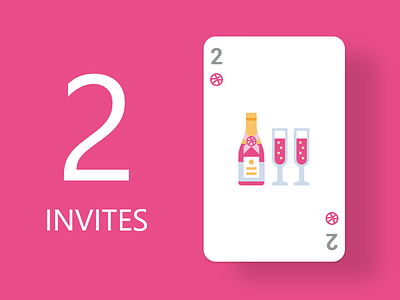 Dribbble Invites cards dribbble drinks invites share trending