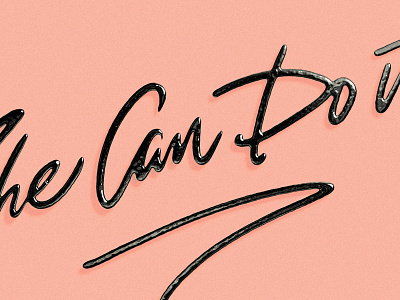She Can do it - Details
