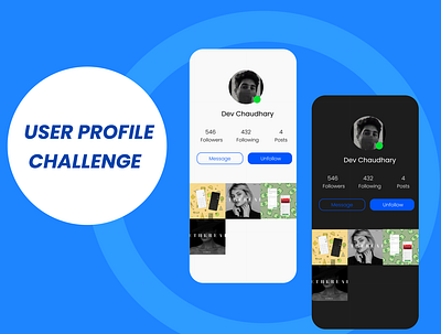 user profile challenge