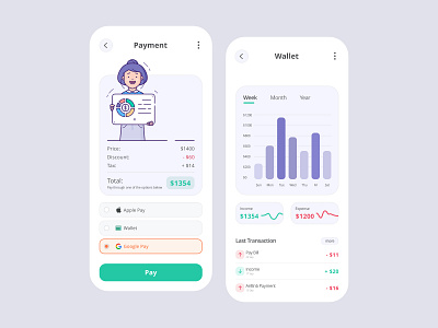 Payment Application and Wallet design diagram interface minimal pay payment product ui ui trend uidesign userinterface