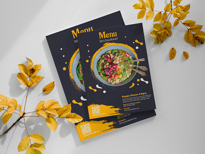 Menu Cover Design 3d animation art branding brochure business card card design flyer graphic design illustration illustrator logo magazine magazine ad design motion graphics newspaper newspaper ad design ui vector