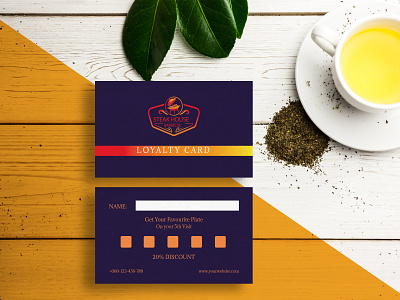 LOYALTY CARD 3d animation brand design branding brochure business card design flyer graphic design illustration illustrator logo magazine ad design motion graphics newspaper ad design print design stationary design ui ux vector