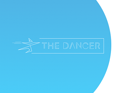 The Dancer Logo aesthetic brading dancer geometric kouroupakis logo michail minimal ui ux