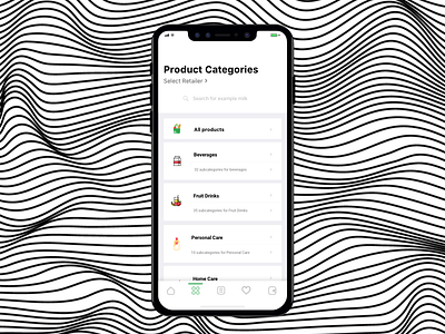 Product Categories aesthetic categories clean elegant groceries kouroupakis michail minimal product subcatergory ui ux