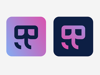Tumblr app logo, the coolest network on the internet. app branding gradient graphic design icon logo tumblr