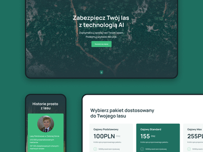 eForest - landing page forest landing landing page microsite tree trees webiste wood woods