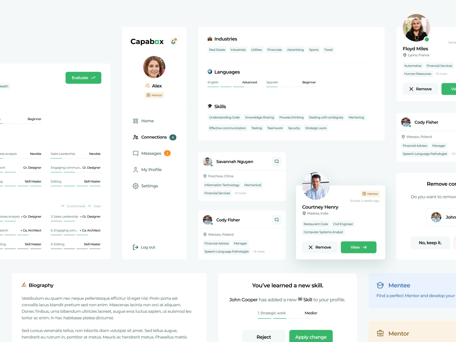 Capabox - components by hero/dot - Software Agency on Dribbble