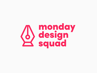 monday design squad logo print silk team