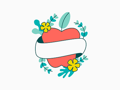 🌿🌼🍎🌼🌿