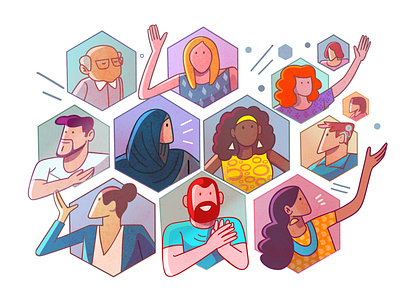 Diversity and Inclusion diversity diversity and inclusion illustration