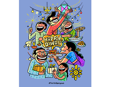 Happy Diwali deepawali diwali festivaloflight festive happydiwali ill satishgangaiah