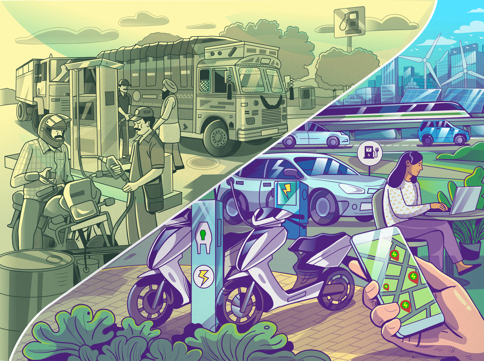 Evolution Of Mobility By Satish Gangaiah On Dribbble Evolution Of Mobility By Satish Gangaiah On Dribbble