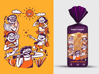 Baker's Magic - Package design