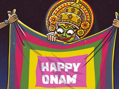 Onam Greetings designs, themes, templates and downloadable graphic elements  on Dribbble
