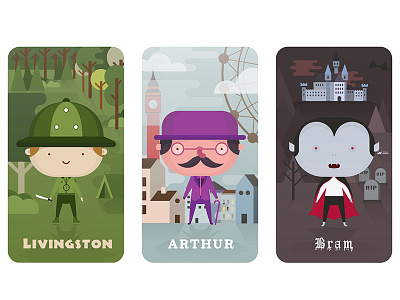 ShapeMe Characters Cards