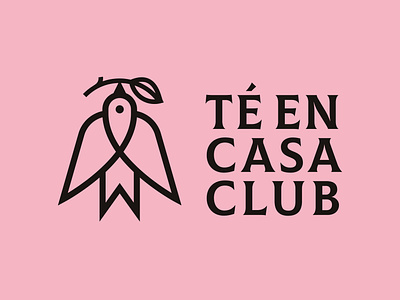 Té en Casa Club bird chai club delivery house leaf pink tea tea club tea house tea leaf