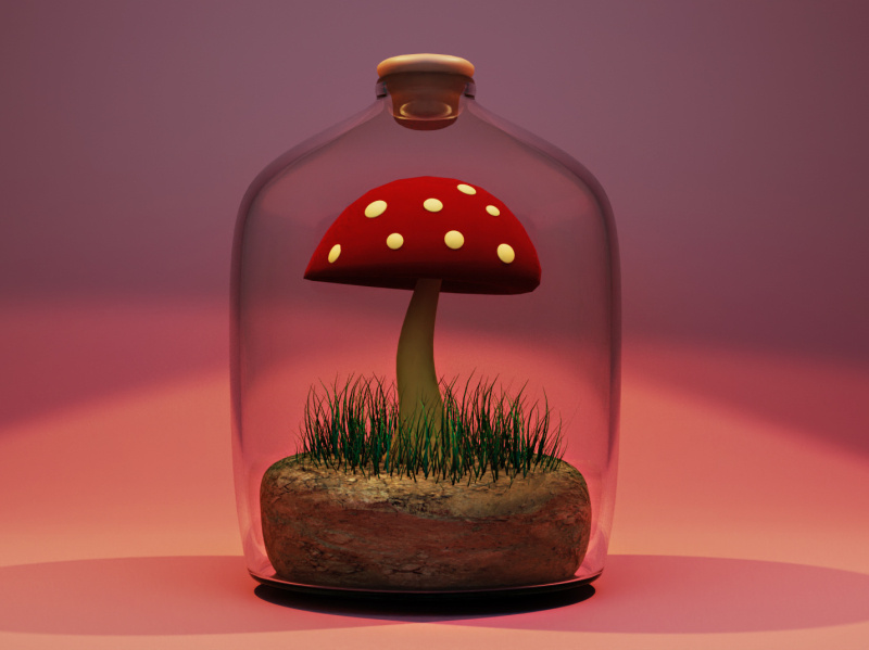infected mushroom by David Tseladze on Dribbble