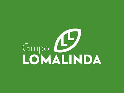 Grupo LomaLinda - LOGO branding branding concept branding design clean concept green leaf ll logo logo concept logo design logotype modern