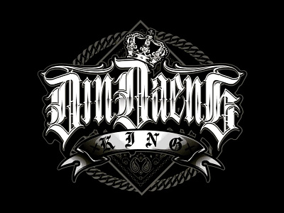 Dindaens King branding design graphic design illustration logo typography vector