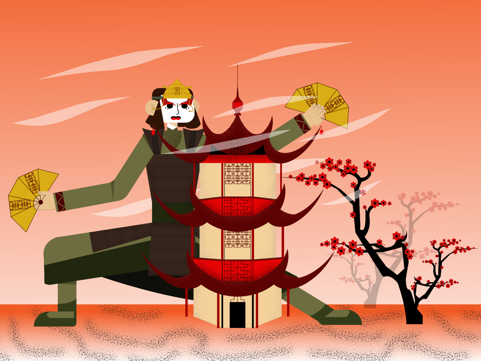 tower-by-ksenia-shaburova-on-dribbble