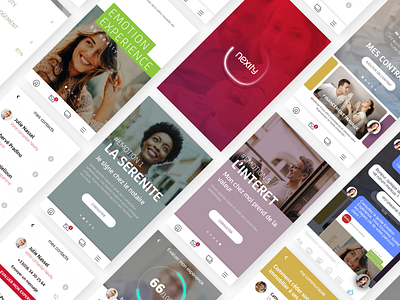 UI - Nexity espace client Mobile App