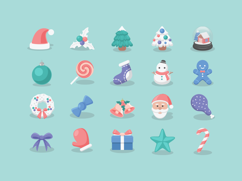 Christmas icons 2015