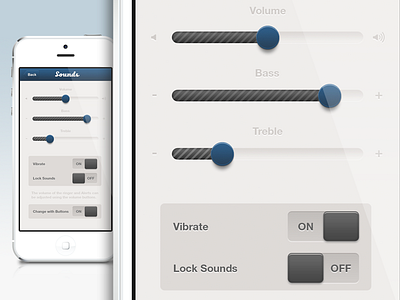 Sound Setting @2x blue clean clear interface minimal setting slide smooth sound sunbzy switch ui
