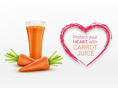 Carrot Juice Protects fb post health tips