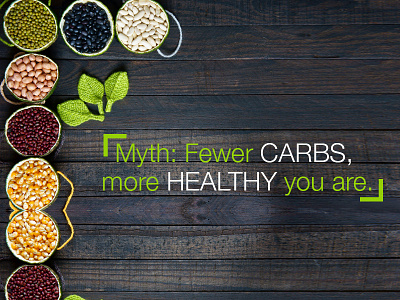 Fewer Carbs healthy living