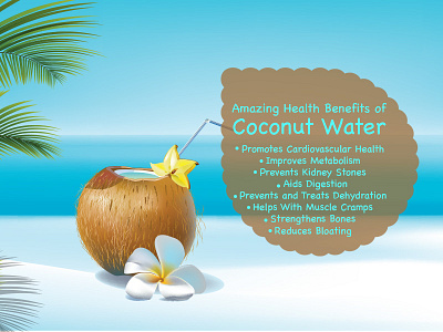 Coconut Water fb post health tips