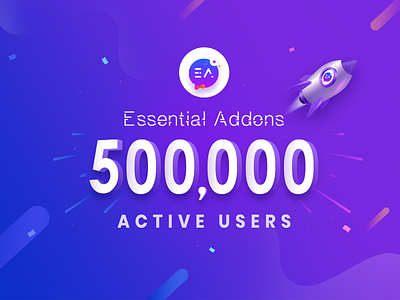 Essential Addons Hits 500,000+ Active Users