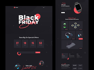 BlackNov - Black Friday Landing Page