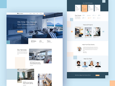 EleInterior - WordPress Website Template For Interior Design