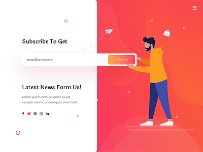 Subscription Form Design Concept