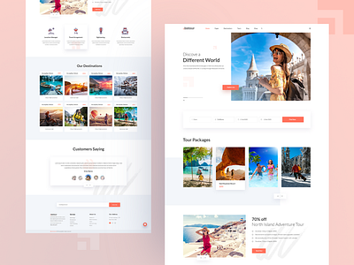 Travel Landing Page