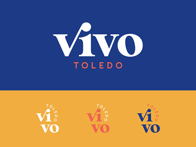 Vivo Toledo Round 2 apartment architecture branding custom type house illustration logo logo design vector